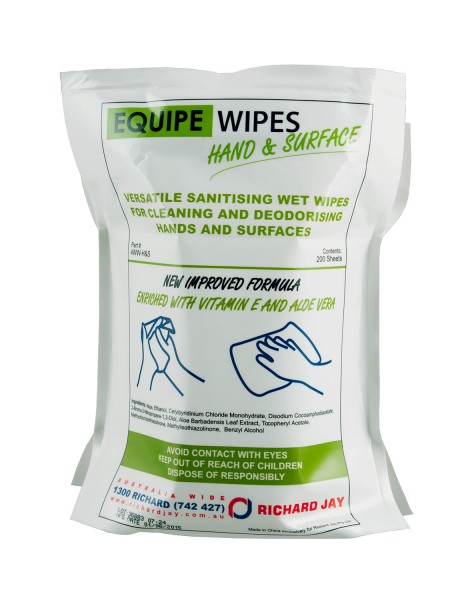 12 x Feuchttücher Wet Wipes für Hand- und Oberfläche Reinigung