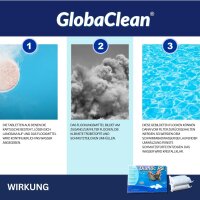 4 x 1 kg Flockkartusche für Pools