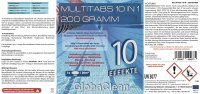 1 kg Pool Chlor Multitabs 10in1 200g