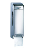 Mediclinics Toilettenpapierspender Edelstahl, 3 Rollen geschliffen - matt